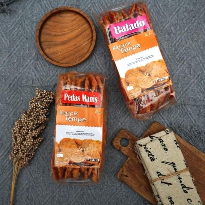 paket kripik tempe keripik khas malang packing kardus dan buble wrap