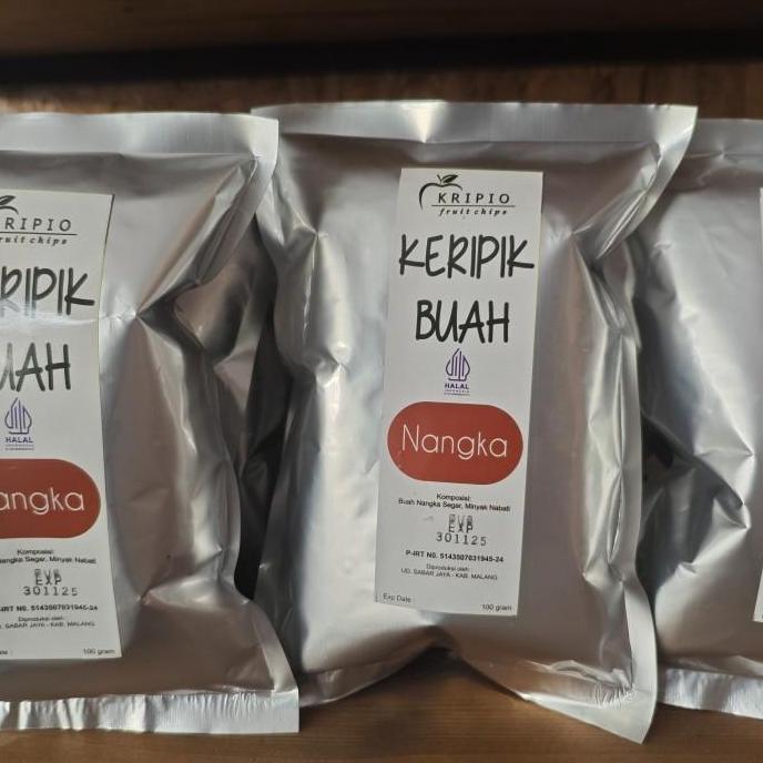 Keripik Nangka KRIPIO 100 gram kripik buah Malang