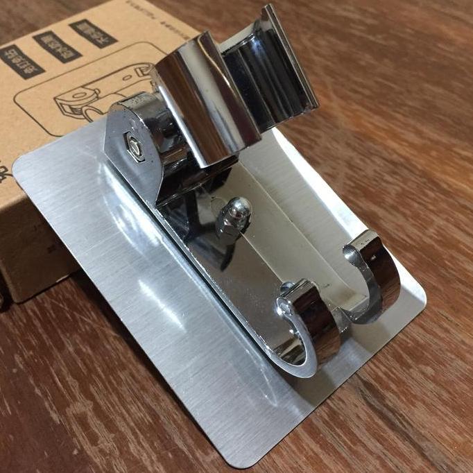 Bst Ready Dudukan Shower Cantolan Selang Mandi Toilet Gantungan Holder Tempel Best Seller