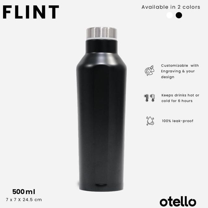 Otello Custom Tumbler Flint Corkcicle Dupe Canteen Botol Minum Grafir
