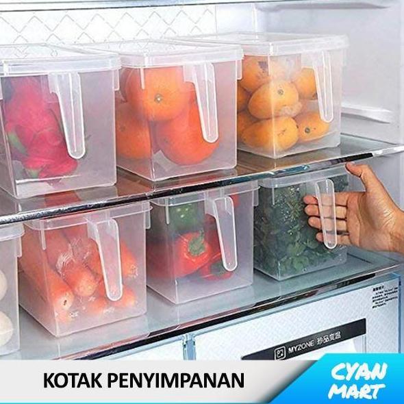 Kotak Makanan Food Storage Box Container Freezer Rak Kulkas Serbaguna