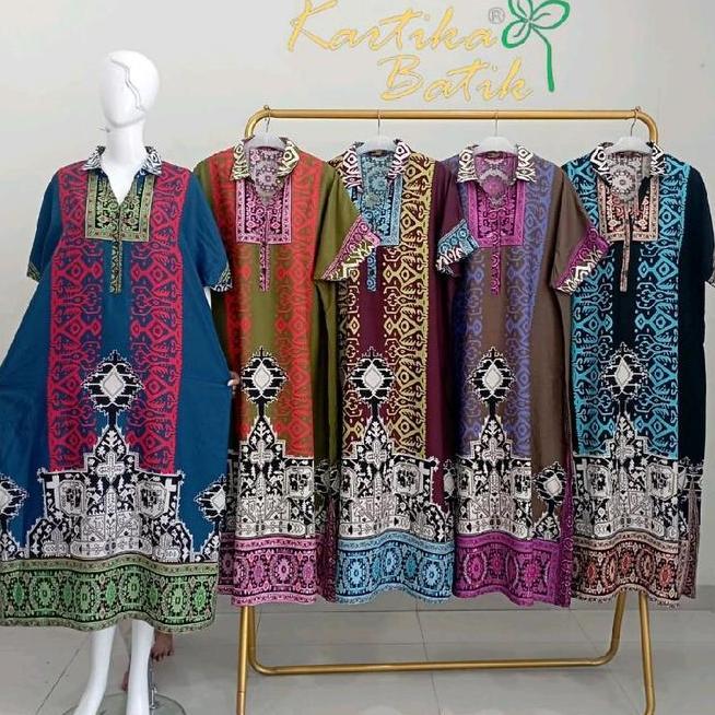 Daster Batik Kartika Daster Batik Kartika Model Model Krah Kemeja