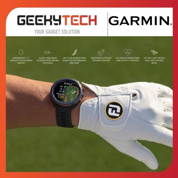 Garmin Approach S70 - Golf Watch - Garansi Resmi TAM