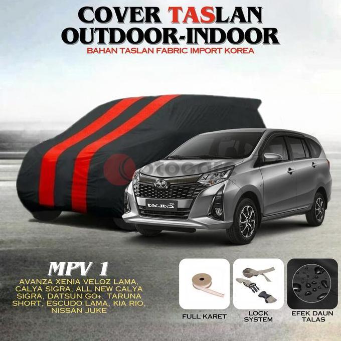Car Cover Mobil Taslan AVANZA XENIA VELOZ LAMA CALYA SIGRA ALL NEW CALYA SIGRA DATSUN GO PLUS TARUNA