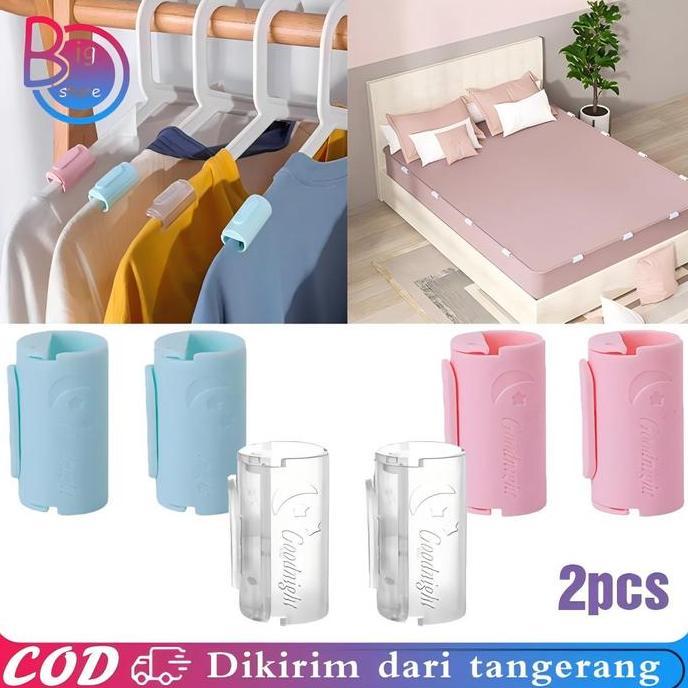 DISSORDE Isi 12pcs Penjepit Seprei Tahan Slip Jepit Sprei Kasur Penjepit Sprei Anti Geser Penjepit U