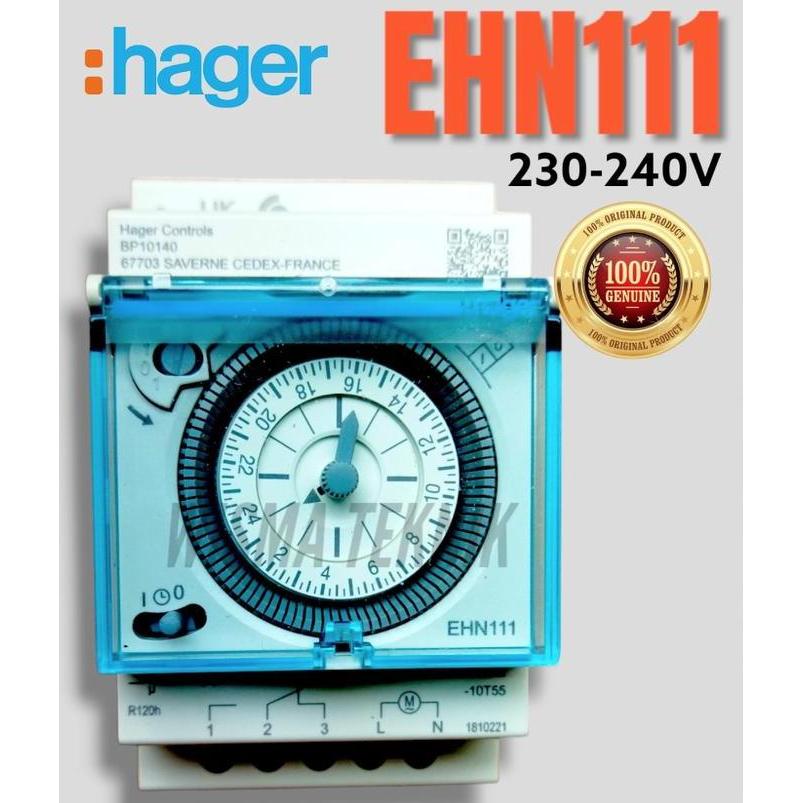 Timer Switch Analog Hager Eh 111 Otomatis Timer Hager Terbaru