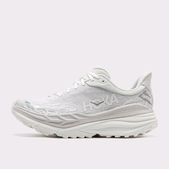 Sepatu Hiking Hoka Stinson 7 White/White