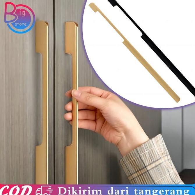 DISSORDE 1 Meter Handle Furniture Modern Gagang Lemari Minimalis Handle Lemari Panjang Tarikan Pintu
