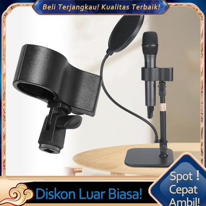 GIRARDY Holder Mic Wireless/Mic holder universal large size Mikrofon kondensor holder jepit