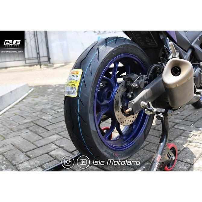 New PIRELLI Ban Ninja 250 FI Old Diablo Rosso Sport 140/70-17