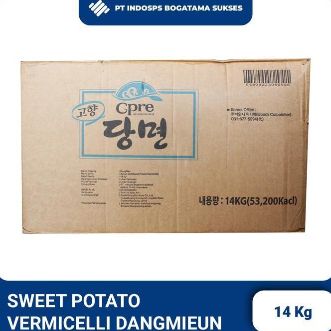 Dangmyeon Vermicelli 14Kg Soun Bihun Korea Mie Japchae