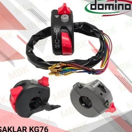 Paling laku Holder Switch Saklar Kanan 3 tombol Stater on/of engine stop Model Ktc Universal  Yamaha