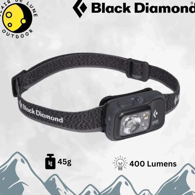 Headlamp Black Diamond Spot 400 / Senter Kepala Black Diamond