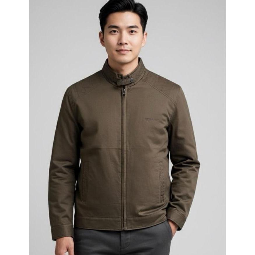 Untere- Promo Jaket Import Pria Bolak Balik L Jaket Boss Clasic Bulak Balik L Jacket Boss Original L