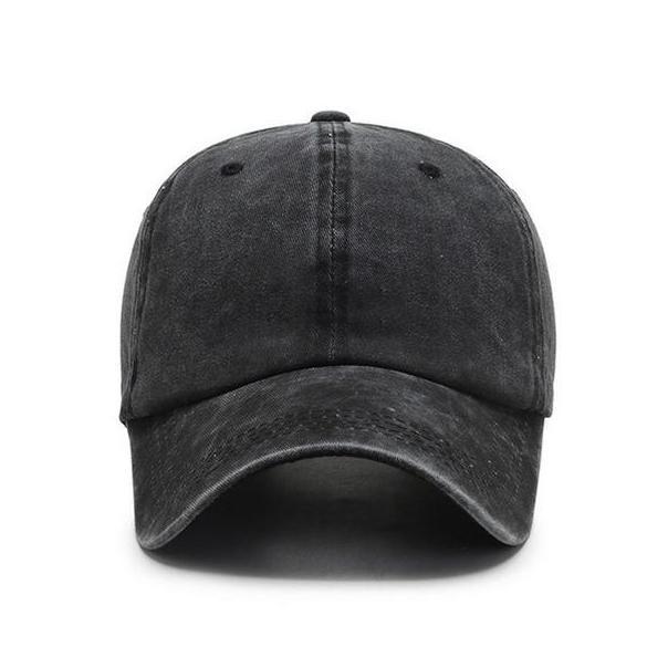 Kunura- Topi Baseball Jeans Pria Wanita Dewasa Polos Hitam Abu Hijau Merah Sport Cap Gaya Outfit Cas