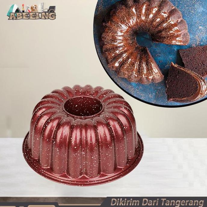 TERBARU - Cetakan Marmer Cake Anti Lengket | Loyang Marmer Cake Anti Lengket | Cetakan Murmer Cake