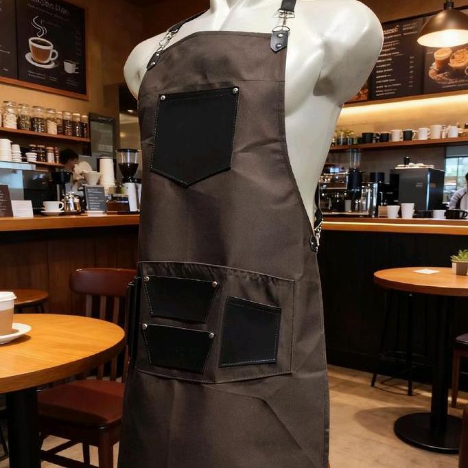 Celemek/Apron Barbershop/Barista/Caffe/Coffe Shop Best Seller