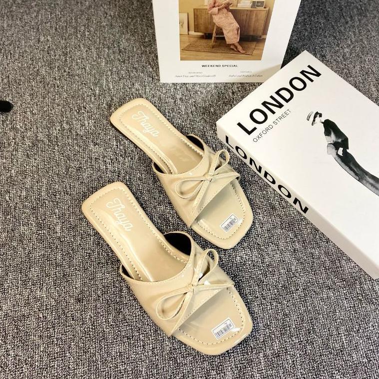 DISKON SANDAL WANITA BATA SENDAL PLATFROM SENDAL TEPLEK KEKINIAN FLAT SHOES PITA