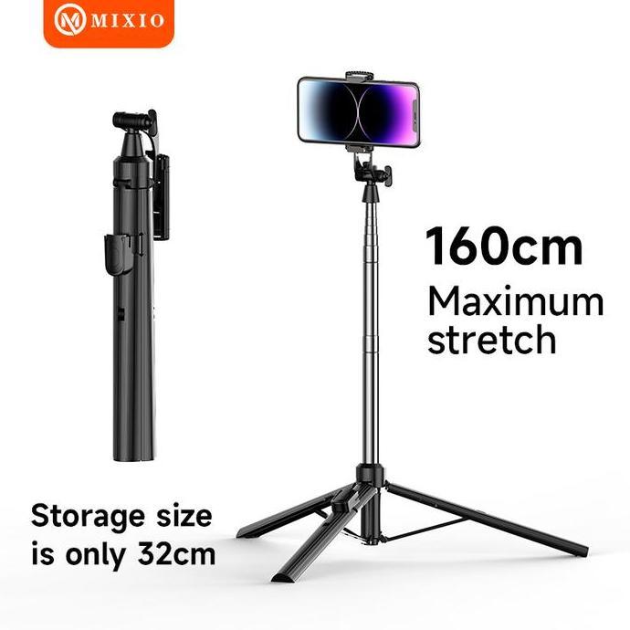 MIXIO A31 Tongsis Bluetooth Selfie Stick Tripod