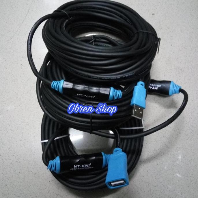 TERMURAH - Kabel USB 2.0 Extension Active 30 Meter Netline