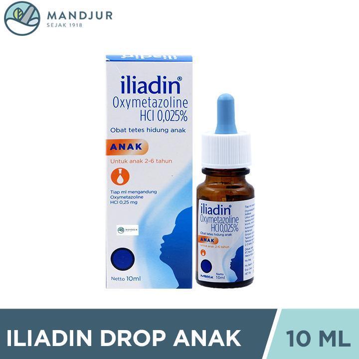 Iliadin Drop 10 mL - Tetes Hidung Anak