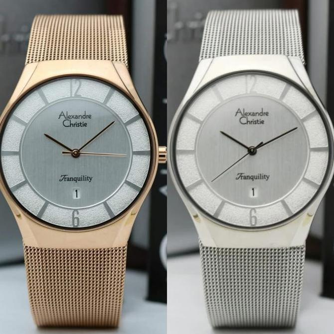 ALEXANDRE CHRISTIE AC 8331 AC8331 SAND STRAP Jam Pria