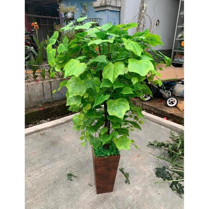 HARGA GROSIR - Pohon Hias Anggur Plastik/Pohon Anggur Artificial/Pohon Dekorasi Rumah