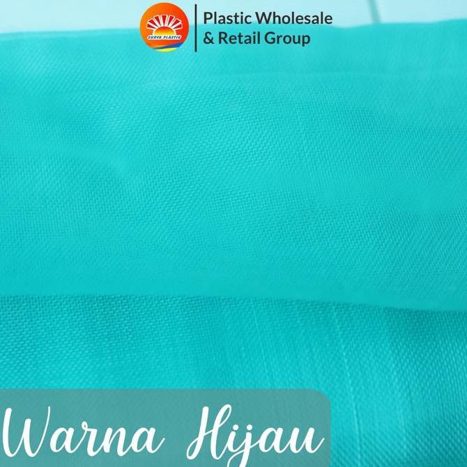 JARING INSECT NET kasa Bsf Lebar 2 meter ( PUTIH & HIJAU ) TANPA SAMBUNGAN