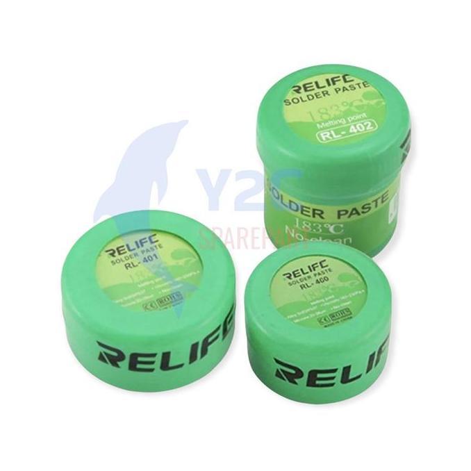 TIMAH CAIR / SOLDER PASTA RELIFE RL-400 / RL-401 / RL-402 RL / 404 LOW