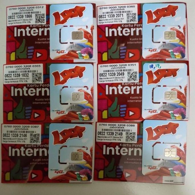 kartu perdana telkomsel loop kartu loop sakti'combo
