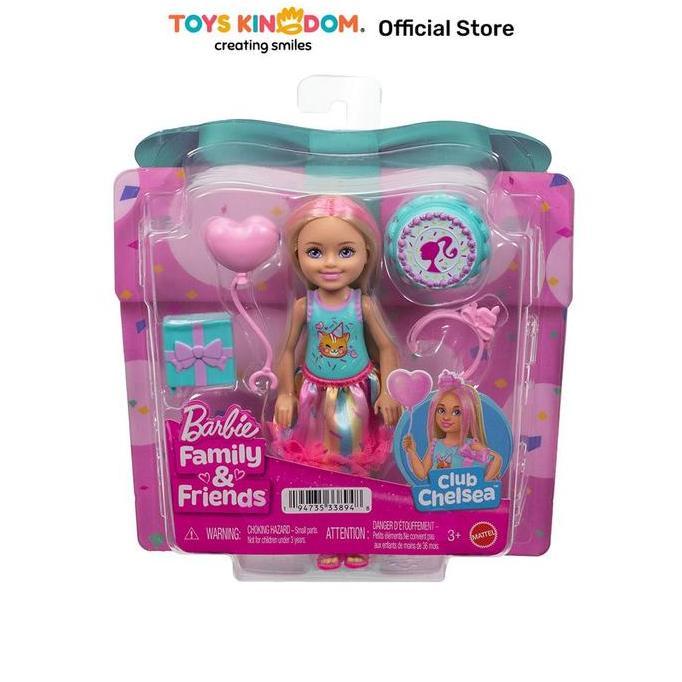 Toys Kingdom Barbie Family & Friends Set Boneka Club Chelsea Doll Accessories - Mix Kids Toy Boneka 