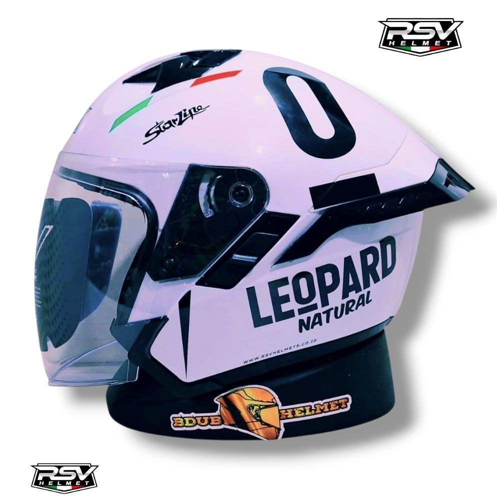 Helm RSV SV300 White leopard 100% original RSV