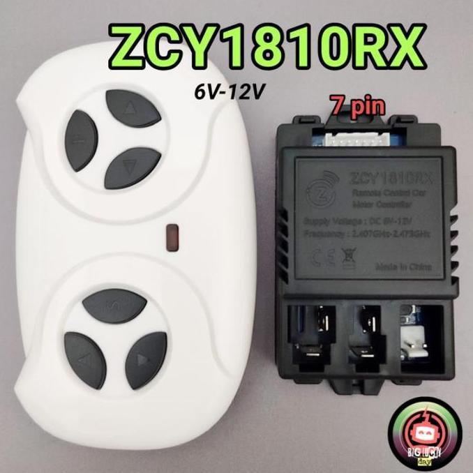 REMOT RECEIVER ZCY1810RX / JR1810RX 7PIN 6V - 12V MOBILAN AKI ANAK