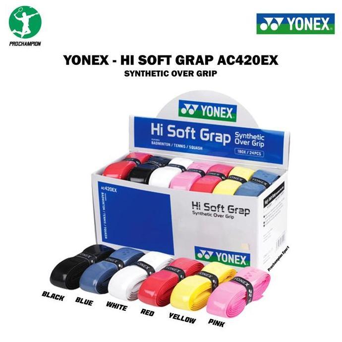 Grip Badminton Yonex Tebal Hi Soft AC420EX Grip AC 420 EX