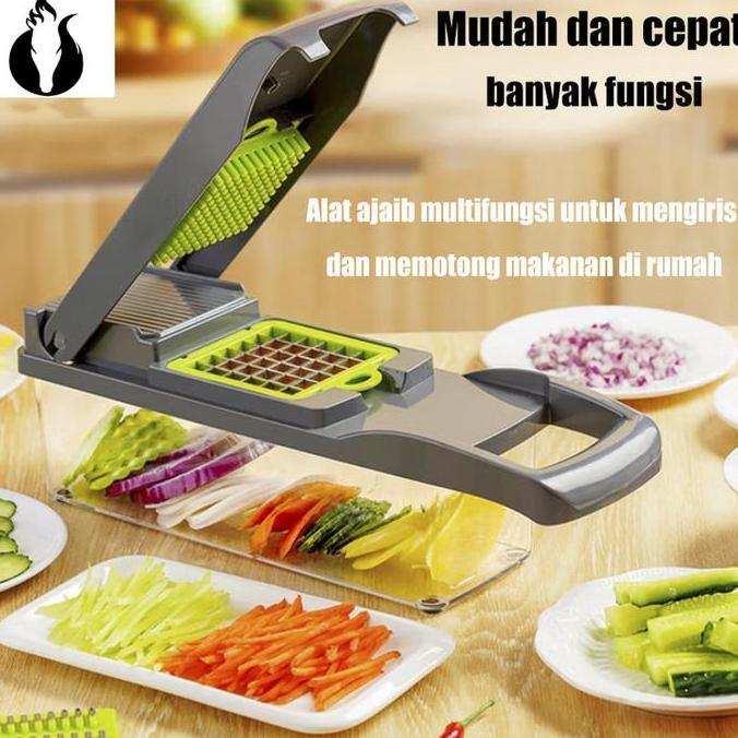 Termurah / Hot Sale Matougui - Parutan Set Of (22-In-1 Dan 16-In-1), Parutan Serbaguna Sayur Dan Bua