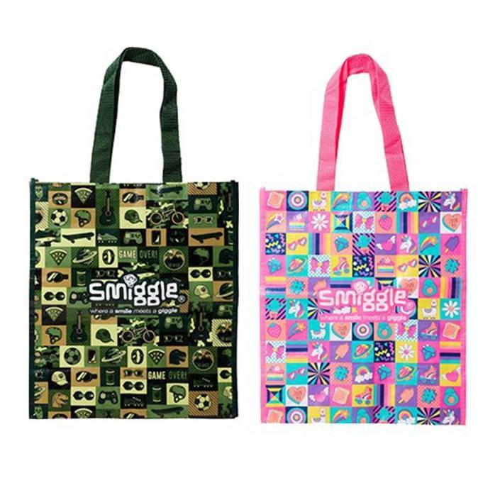Smiggle Shopping Bag Glee Small Reuse Me Bag Tas Smiggle