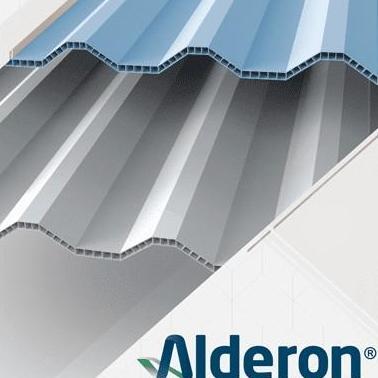 ATAP UPVC TWINWALL DOUBLE LAYER ALDERON PUTIH/BIRU/SEMI TRANSPARAN 830