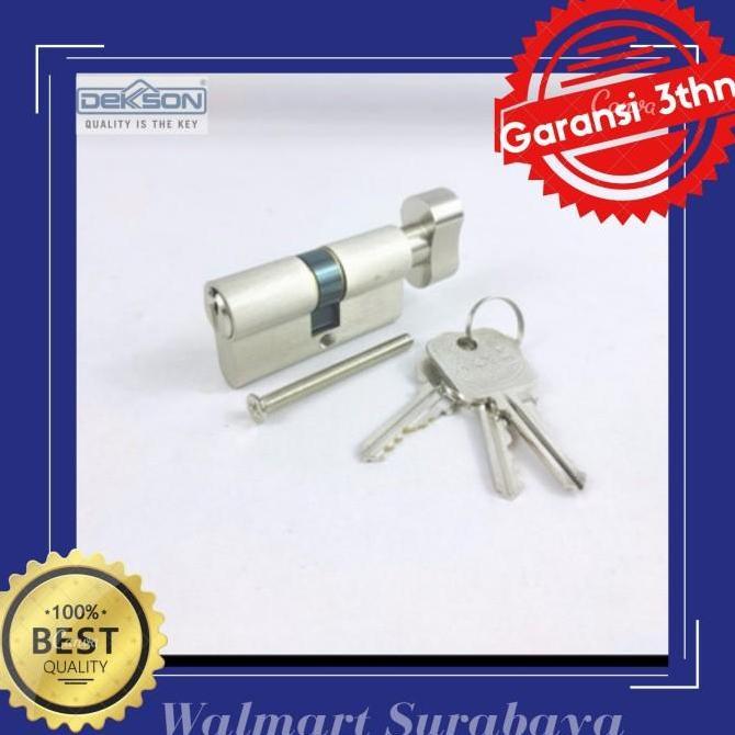 cylinder Dekkson TC DL 60mm knop kunci silinder dekson best seller
