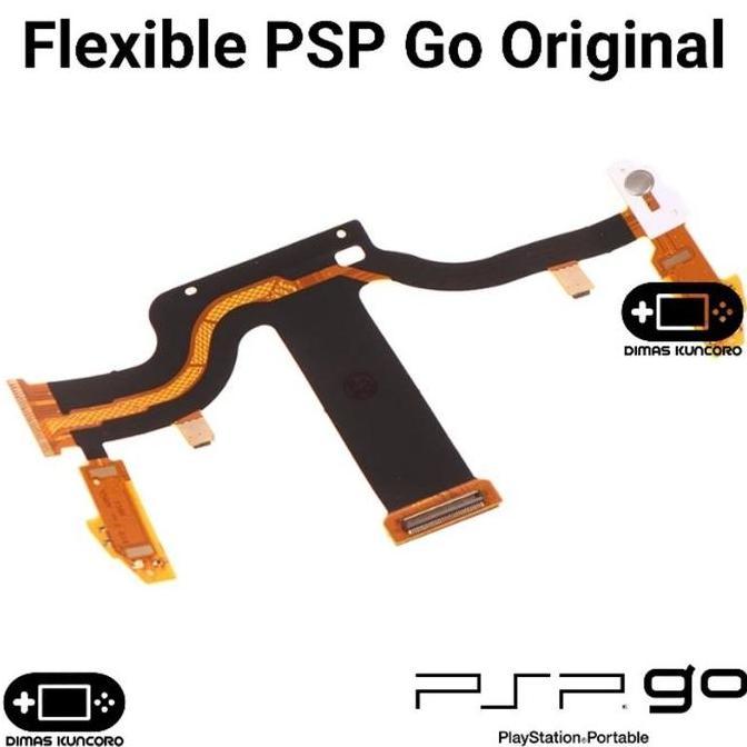 Flexible LCD PSP Go Original flexibel cable slider layar lcd ori