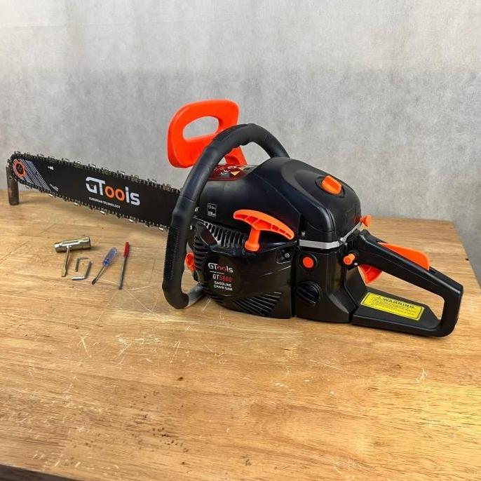 CHAIN SAW 2TAK GTOOLS EROPA type GT5800 senso potong chainsaw kayu