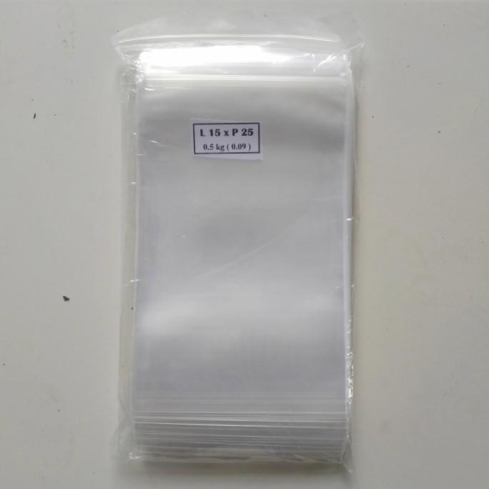 Plastik Klip PP Tebal 15x25 ketebalan 0.0