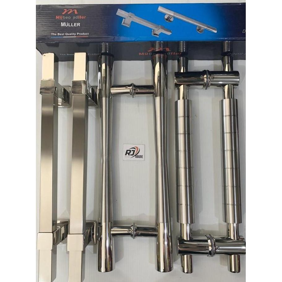 Pull Handle Gagang Tarikan Pintu Kupu Tarung Stainless Muller 450 mm