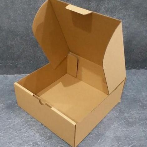 Dus Kue Coklat 18x18 x8 10 pc Corrugated Kardus Box 18 x 18 x 8