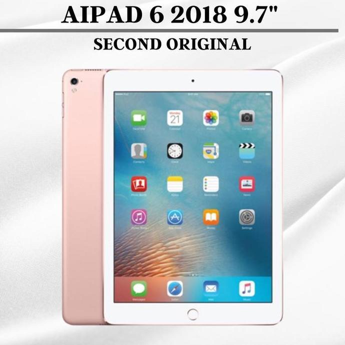 IPAD 6 9.7" 2018 128GB 32GB SECOND WIFI ONLY WIFI CELL