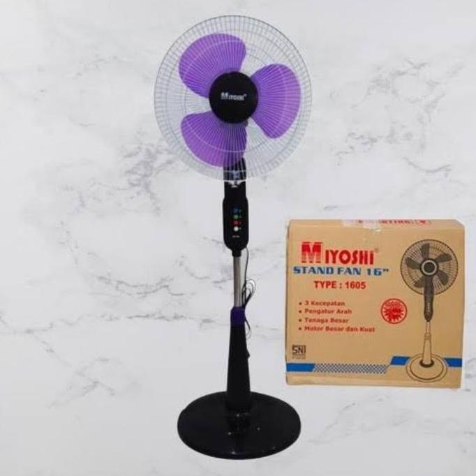 KIPAS ANGIN MIYOSHI / STAND FAN MIYOSHI 16 INCH