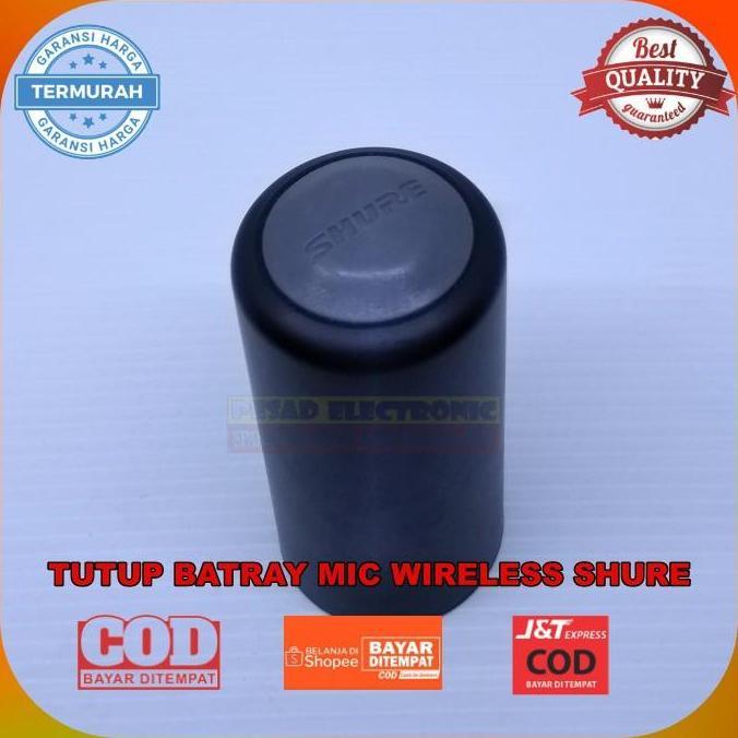 TUTUP MIC WIRELEES SHURE/Tutup mic/tutup batray mic shure