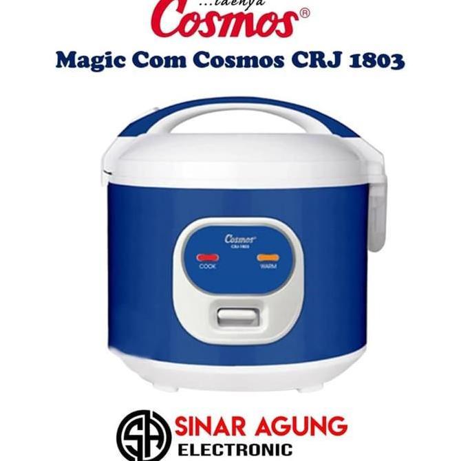 MAGIC COM / RICE COOKER COSMOS CRJ1803 / CRJ-1803 / CRJ 1803 [1.2