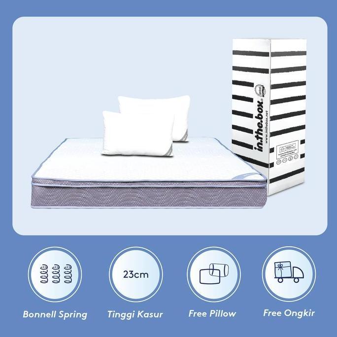 Kasur Spring Bed IN THE BOX Pro - FREE Bantal