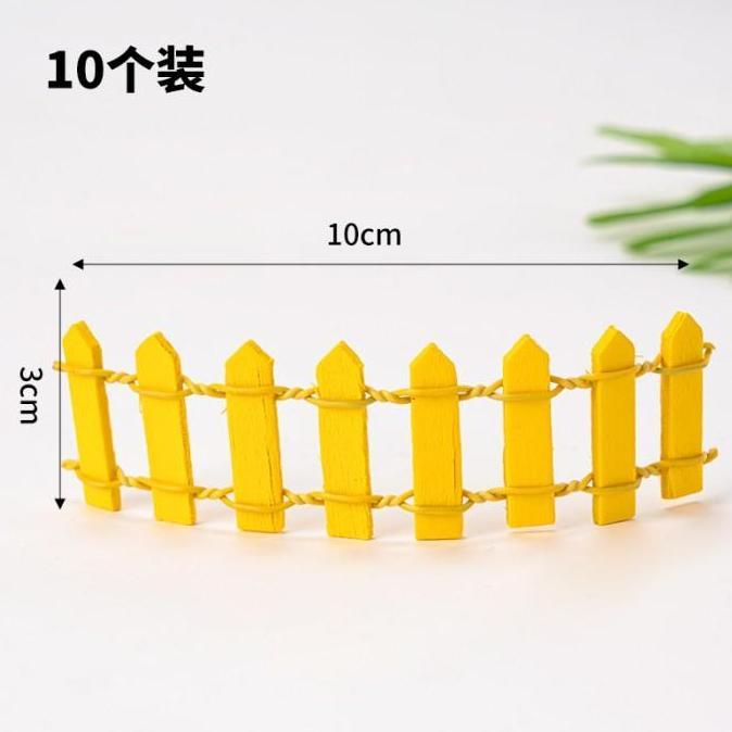 Miniatur Pagar - Dekorasi Pagar - Pagar Tanaman - Dekorasi Cake Pagar