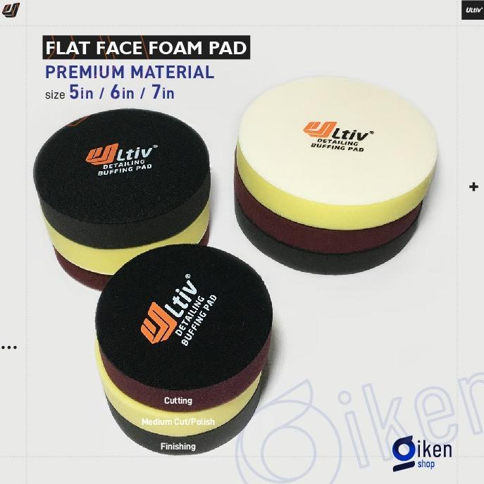 Busa Spon Pad Alat Poles Body Mobil  5 / 6 / 7 inch Kompon Cutting Kompon Wax